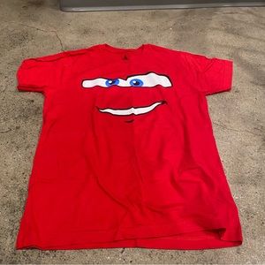 Lightening McQueen red shirt, kids XL